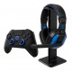 EgoGear SBP30-P4-BK mando y volante Negro, Azul Bluetooth Mando + auriculares Digital PlayStation 4